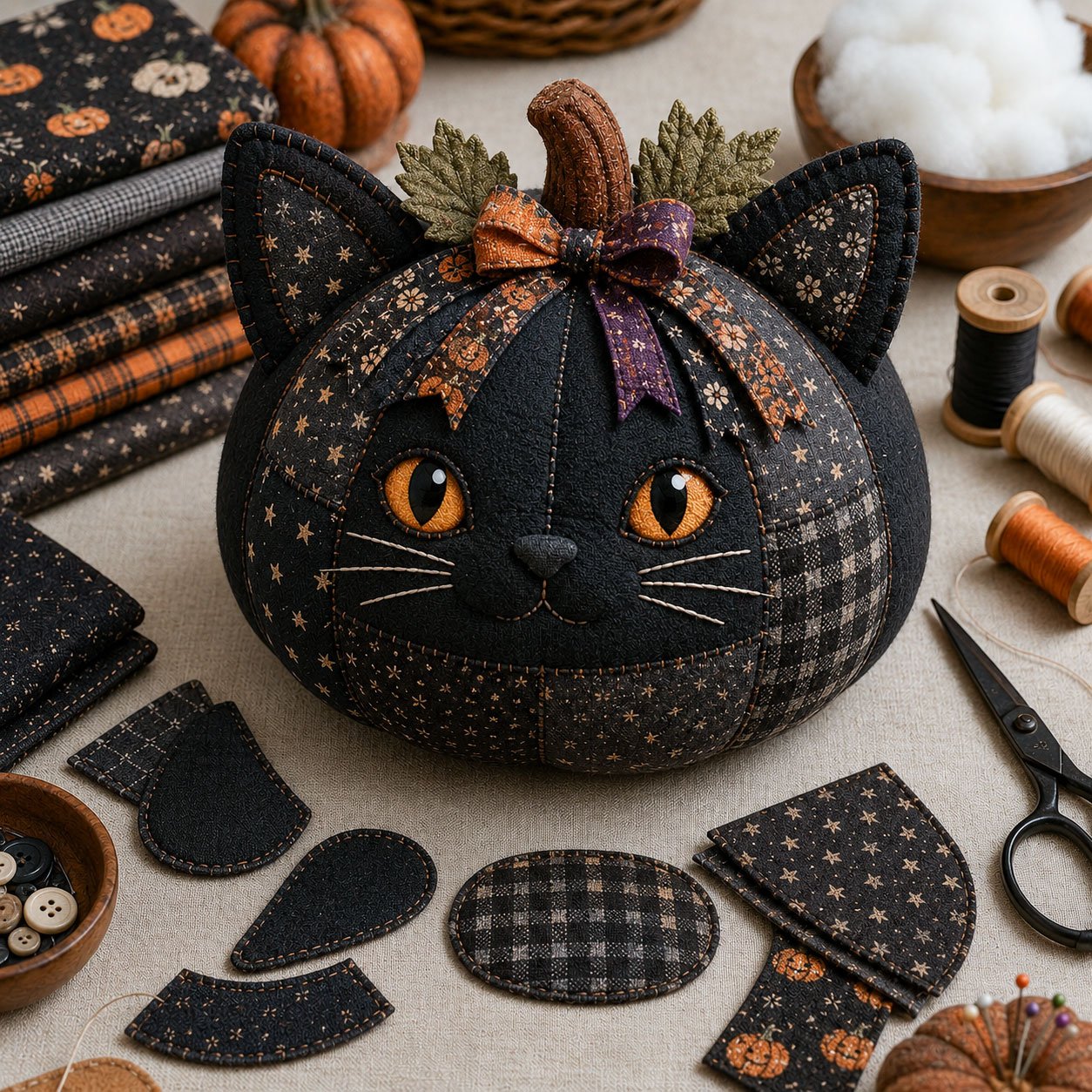 🔥Last Day 59% OFF - DIY Animal Pumpkin Sewing Kit