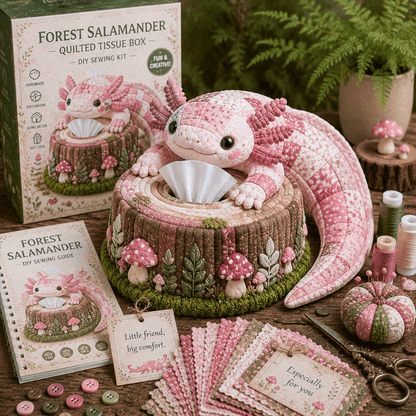 🌟 Crafty Critters DIY Tissue Box Kit – Fun Animal & Ocean Friends! 🌟