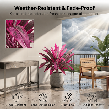 🎁 Last Day 60% OFF - Artificial Boston Fern & Dragon's Blood Tree Plants