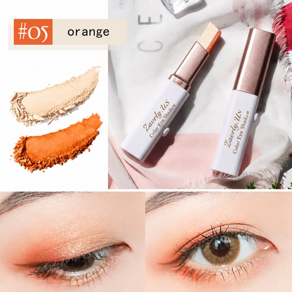 Dual-Tone Eyeshadow Stick Set — 6 Color Waterproof Gradient Eye Shadow Crayons