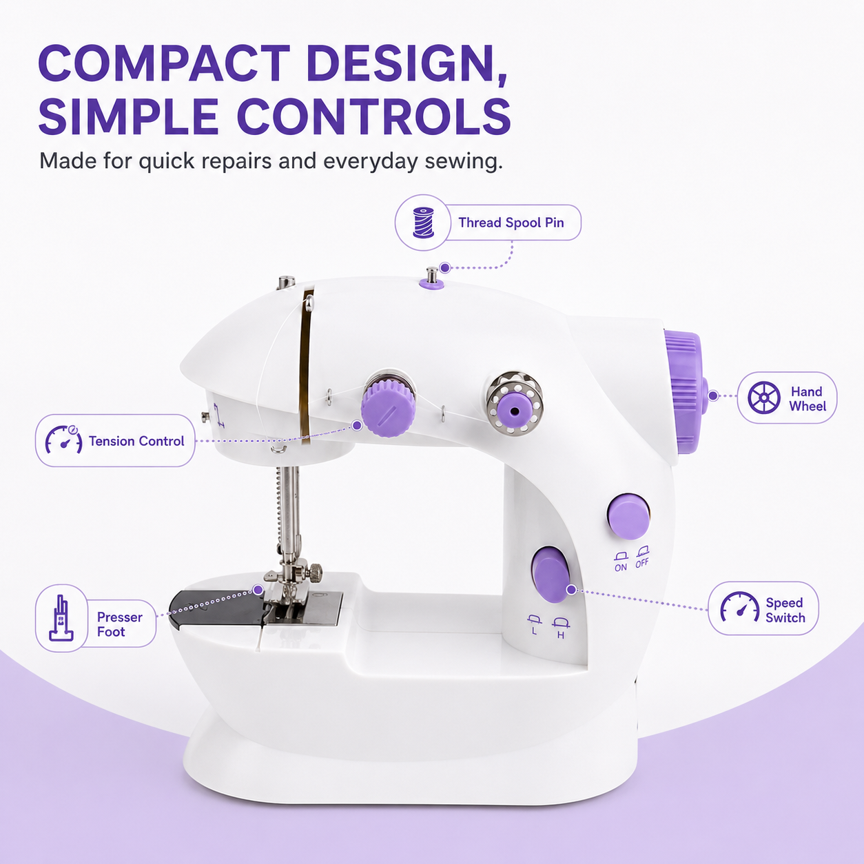 ⭐Household Mini Electric Sewing Machine