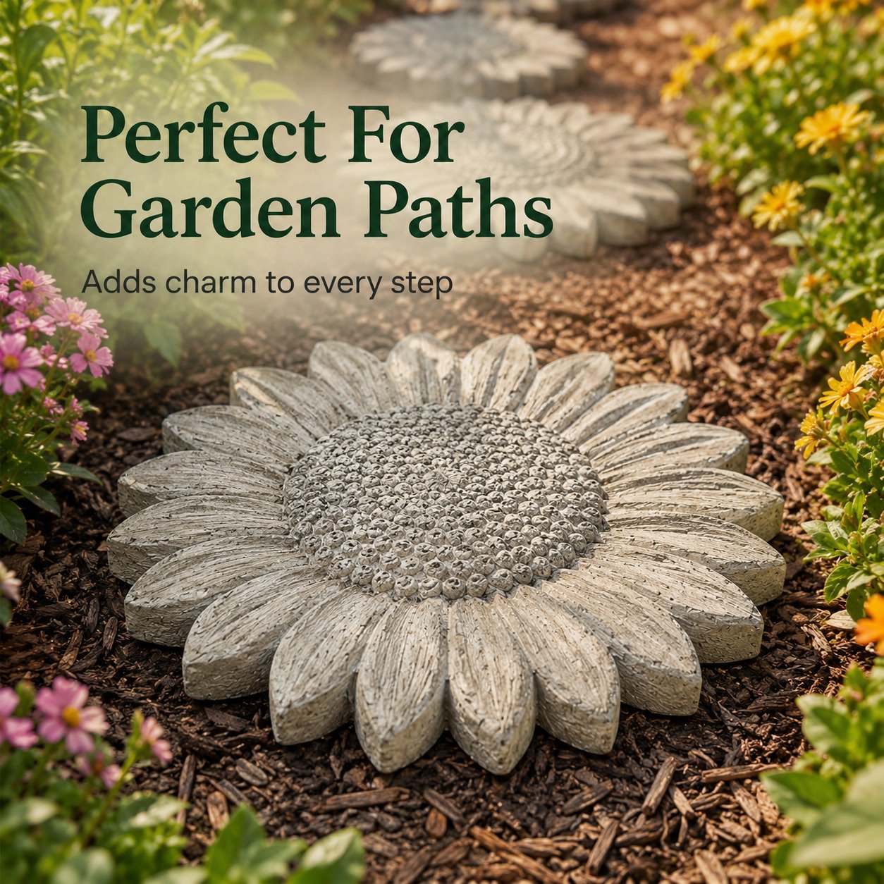 💥 LAST DAY 49% OFF - 🌻 Reusable Garden Art Mold – Make Your Garden Truly One of a Kind （Official Authentic Product）