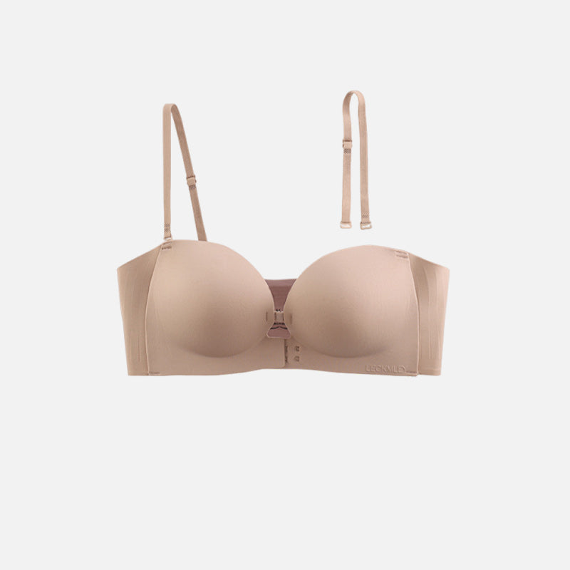👙Last Day Special Price🤍Women’s Seamless Front Closure Strapless Bra, Ultra Soft Moisture-Wicking Invisible Everyday Bra